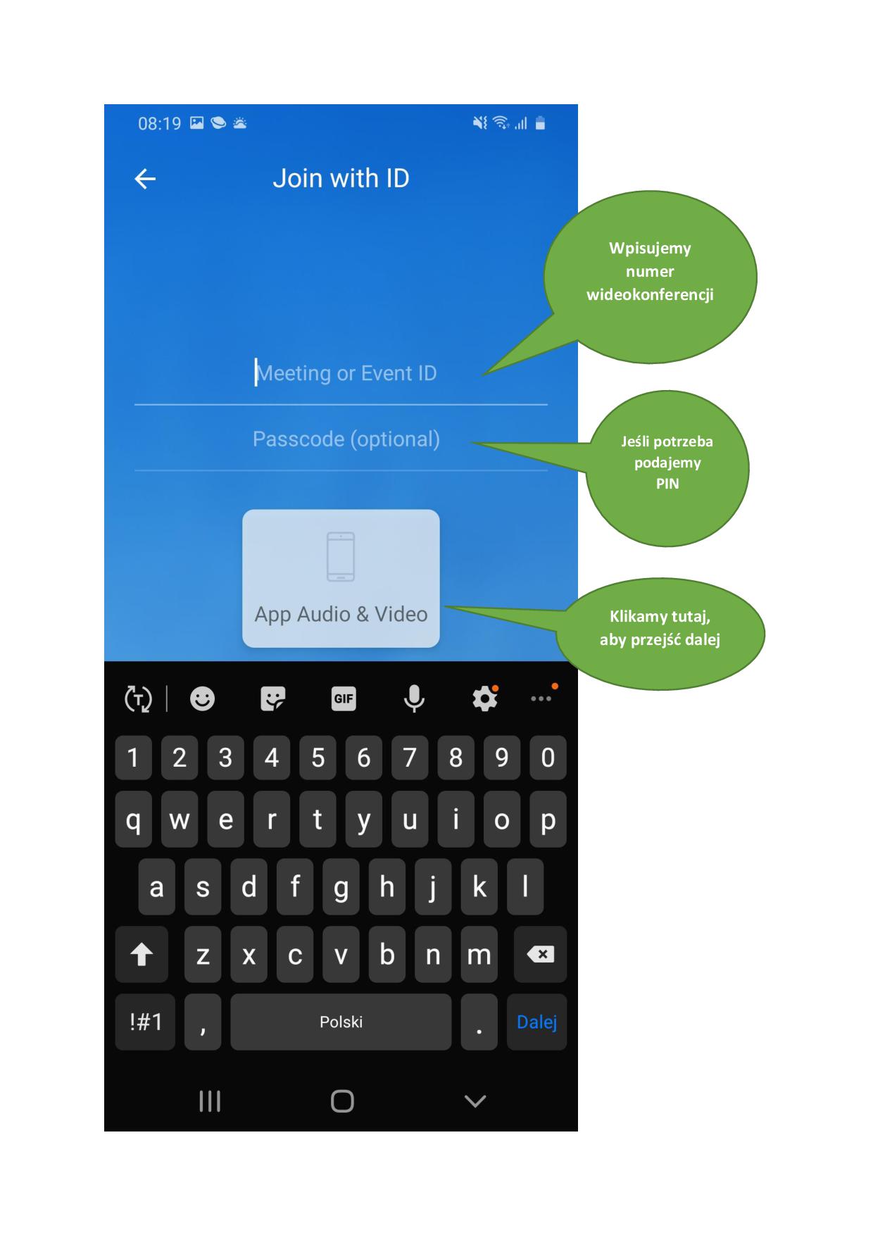 Instalacja aplikacji BlueJeans na smartfonie Samsung Galaxy A40-013.jpg